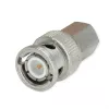 Telegärtner BNC male to FME male adapteris, 50 Ohm, DC-4 GHz, nikelis/auksas J01008A0014