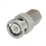 Telegärtner BNC male to FME male adapteris, 50 Ohm, DC-4 GHz, nikelis/auksas J01008A0014