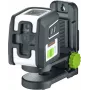 Laserliner SmartCross-Laser GX Plus Set žalios spalvos kryžminio linijinio lazerio rinkinys, maks. nuotolis 40 m (036.732E)