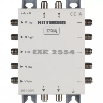 KATHREIN EXR 2554 pasyvusis multiswitch palydoviniams ir antžeminiams signalams