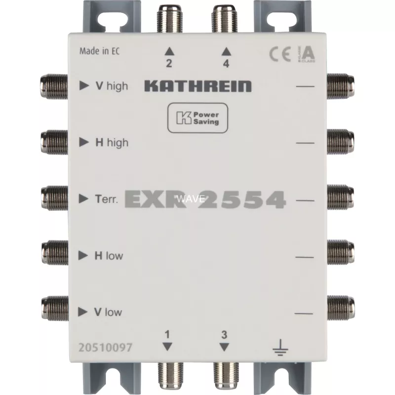 KATHREIN EXR 2554 pasyvusis multiswitch palydoviniams ir antžeminiams signalams