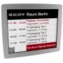 Kindermann Doorsign E-Ink 12,2 colio su nerūdijančio plieno rėmeliu 5002000621