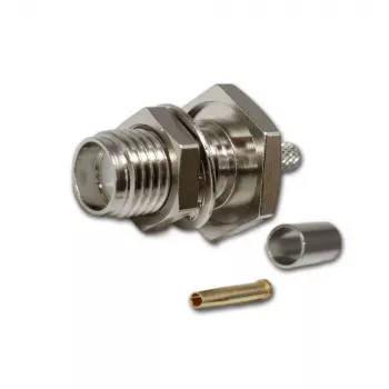 Telegärtner SMA lizdas korpusinis crimp jungtis RG-316/U, nikeliuota, 5 vnt. (J01151A0009)