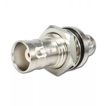 Telegärtner J01004A1233Z BNC kištukas – BNC lizdas adapteris, 75 omų, juodas