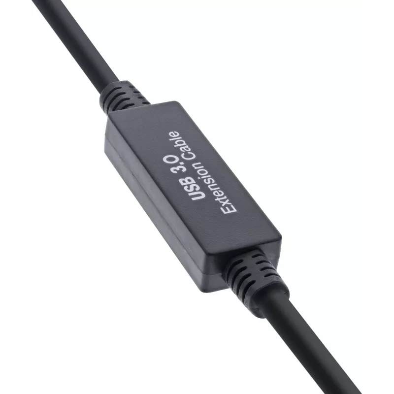 Kindermann USB 3.2 aktyvus prailginimo kabelis 10 m (K-35655A)