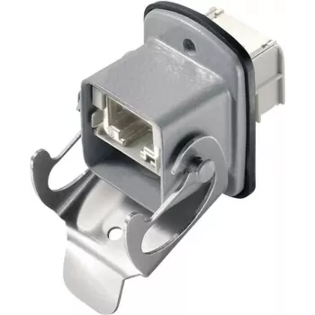 Telegärtner STX V5 RJ45 flanšinis rinkinys Variant 5 jungtis, skydinis montavimas 8P8C, aliuminis J80020A0007