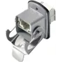 Telegärtner STX V5 RJ45 flanšinis rinkinys Variant 5 jungtis, skydinis montavimas 8P8C, aliuminis J80020A0007