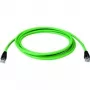 Telegärtner L80406A0006 25m Cat5 SF/UTP tinklo kabelis, žalias