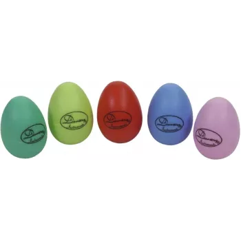 DIMAVERY Egg Shaker rinkinys, 2 vnt., įvairių spalvų, plastikiniai perkusiniai šakeriai 26055820