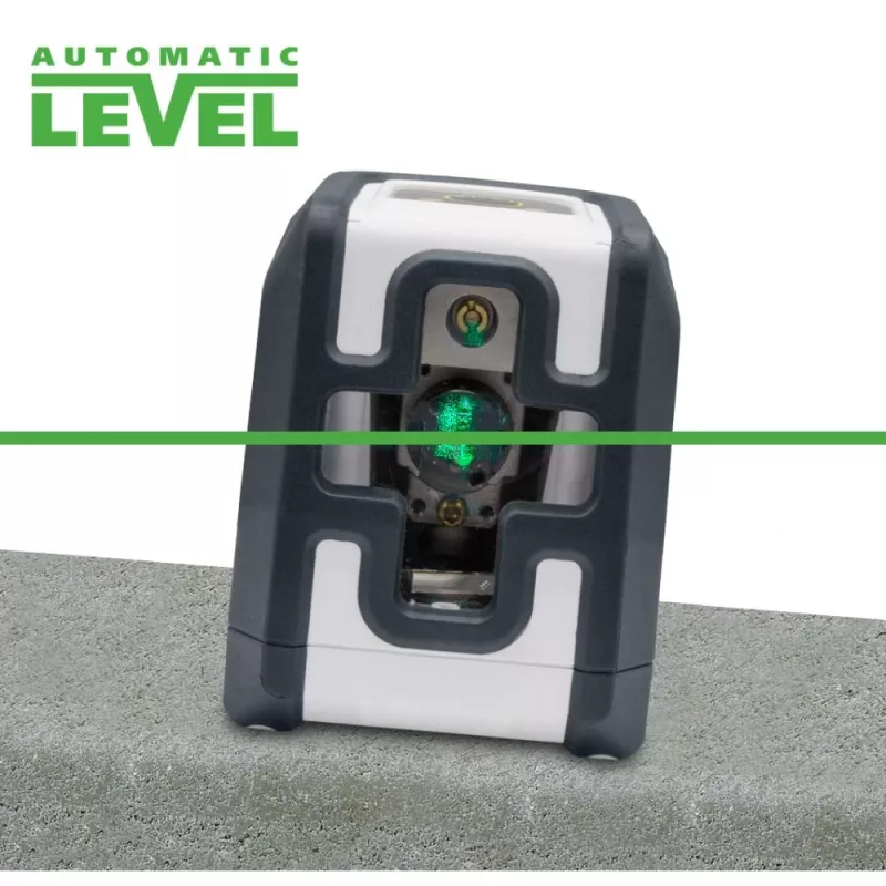 Laserliner SmartCross-Laser GX kryžminio linijinio lazerio nivelyras, raudonas spindulys, 40 m atstumas, savaiminio išsilyginimo, IP54, 2x AA 036.730E