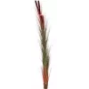 EUROPALMS dirbtinė nendrinė žolė su švendrėmis, šviesiai rudos spalvos, 152 cm, 82505856