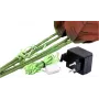 EUROPALMS dirbtinė hortenzija su 100 šiltai baltų LED, balti žiedai, 60 cm 83330300