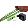EUROPALMS dirbtinė hortenzija su 100 šiltai baltų LED, balti žiedai, 60 cm 83330300