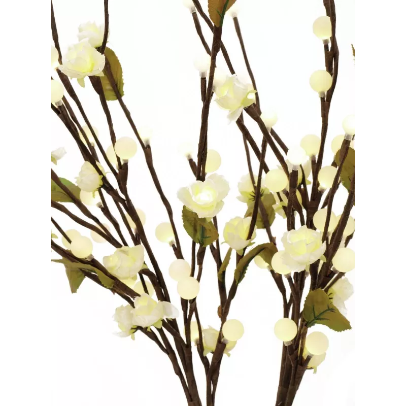 EUROPALMS Camellia Arch su LED, baltas, 50 cm 83330310