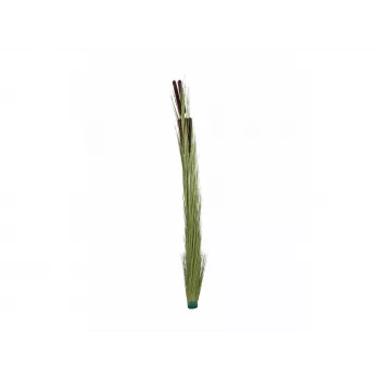 EUROPALMS dirbtinė nendrių žolė su varpomis, šviesiai žalia, 152cm 82505855