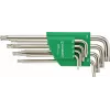 Stahlwille 10771/8 Torx L-raktų rinkinys su rutuliniu galu, 8 vnt. (T9-T40) 96432700