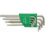 Stahlwille 10771/8 Torx L-raktų rinkinys su rutuliniu galu, 8 vnt. (T9-T40) 96432700