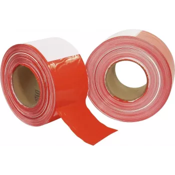 ACCESSORY Apsauginė juosta raudona/balta 500m x 75mm (3000596K)