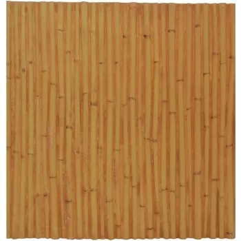 EUROPALMS bambuko sieninė plokštė 100x100 cm, natūrali dekoratyvinė plokštė 83313220