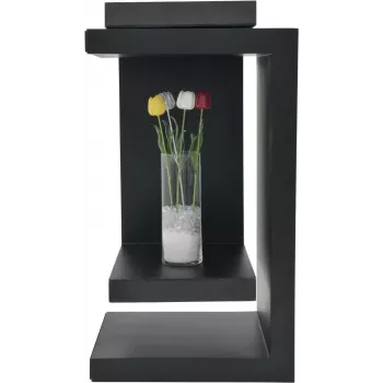 EUROPALMS Crystal Tulip dirbtinė gėlė, balta, 61cm, 12 vnt. (82600204)