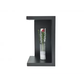 EUROPALMS Crystal Rose dirbtinė gėlė, permatoma, 81cm, 12 vienetų paketas 82600210