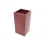EUROPALMS Leichtsinn Box-100 raudonas blizgus dekoratyvinis kubas 83011853