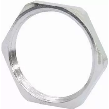 ACCESSORY PG 21 fiksavimo veržlė kabelių įvadams, nikeliuotas žalvaris, šešiakampė, veržliarakčio dydis 33 mm 30358950