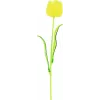 EUROPALMS Crystal Tulip dirbtinė gėlė, geltona, 61 cm, 12 vnt. 82600207
