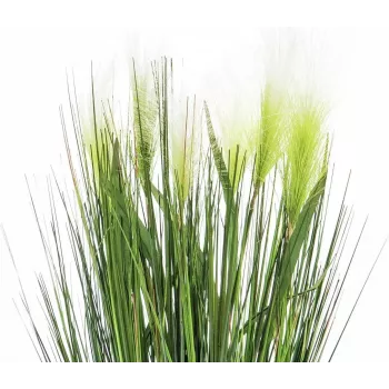 EUROPALMS Feather Grass dirbtinis augalas, baltas, 60cm 82505864