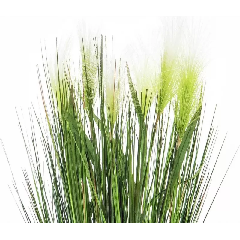EUROPALMS Feather Grass dirbtinis augalas, baltas, 60cm 82505864