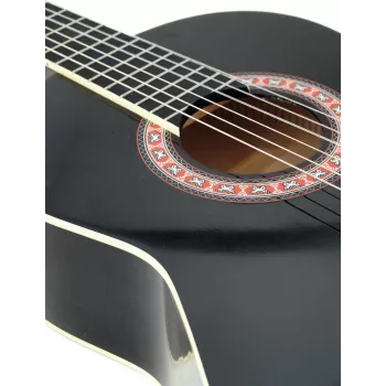 DIMAVERY AC-303 klasikinė gitara, juoda (26241006)