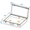 DIMAVERY Effector-Case Large pedalų dėklas-krepšys 26380060
