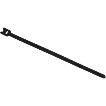 ACCESSORY kibioji juosta kabelių rišimui 13x200mm juoda, 10 vnt. (3000601D)