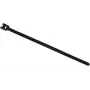 ACCESSORY kibioji juosta kabelių rišimui 13x200mm juoda, 10 vnt. (3000601D)