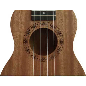 DIMAVERY UK-400 Soprano ukulele su basswood korpusu, natūralus 26255830