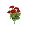 EUROPALMS Dirbtinė pelargonija, tamsiai raudona, 42 cm 82600112