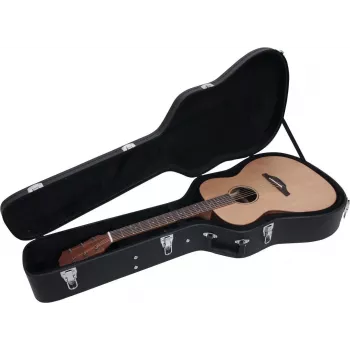 DIMAVERY Form-Case vesterninės gitaros korpusas, juodas (26341022)