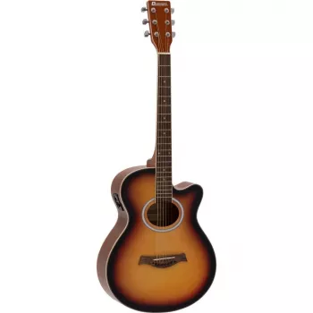 DIMAVERY AW-400 akustinė gitara, Sunburst 26235086