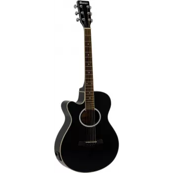 DIMAVERY AW-400 kairiarankė dreadnought akustinė gitara, juoda 26235090