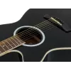 DIMAVERY AW-400 kairiarankė dreadnought akustinė gitara, juoda 26235090