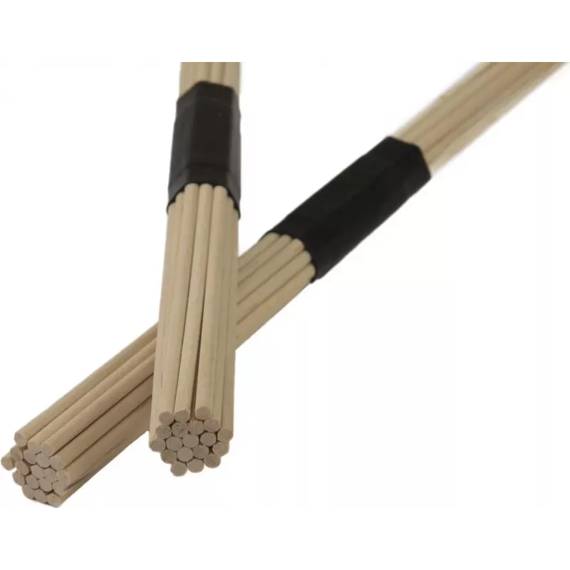 DIMAVERY DDS-Rods klevo būgnų rykštės, 19 medinių strypelių, guminė rankena, 405 mm, pora 26070380