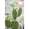 EUROPALMS Leaf Cactus Dirbtinis Augalas, 75cm 82600068