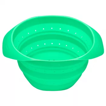 LURCH Sulankstomas silikoninis sietelis 24 cm, žalias 210285