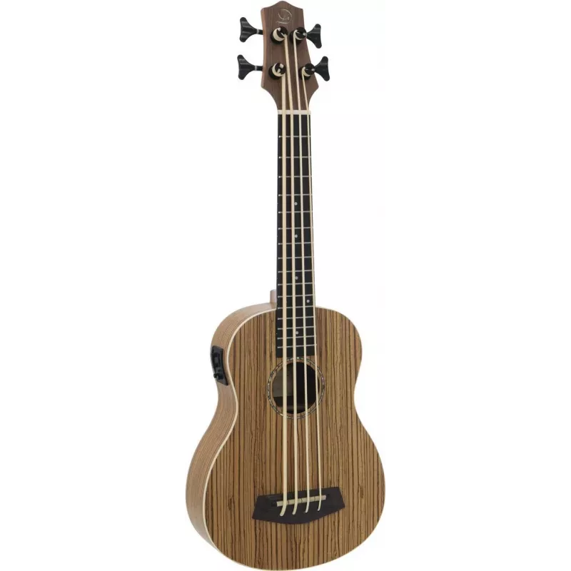 DIMAVERY UK-700 bosinė ukulėlė, Zebrawood 26255850