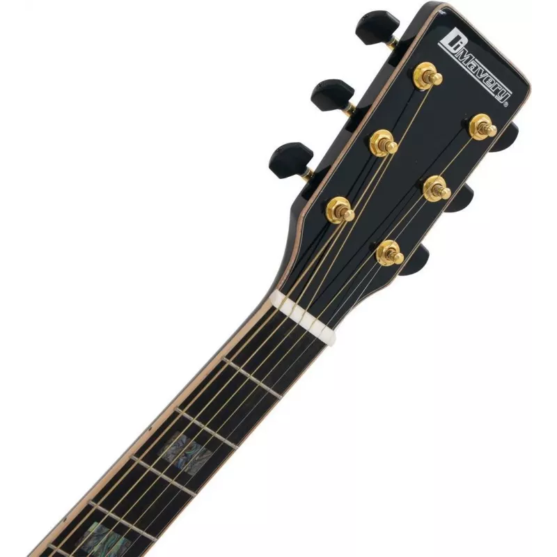 Dimavery STW-85 Akustinė Gitara su Masyvo Eglės Viršumi, Dreadnought formos, Natural 26245081