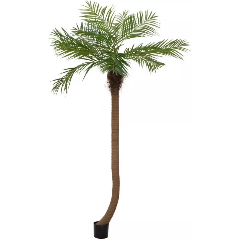 EUROPALMS Luxor Curved Artificial Phoenix Palm, 240cm 82510726