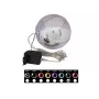 EUROPALMS LED Snowball 15cm, tamsiai mėlynas 83501247