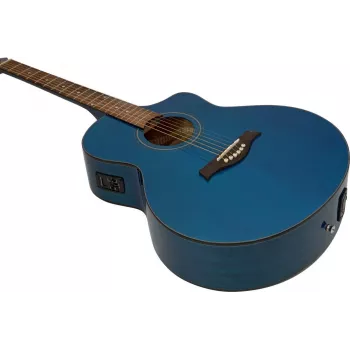 DIMAVERY STW-50 Western gitara, mėlyna 26245088