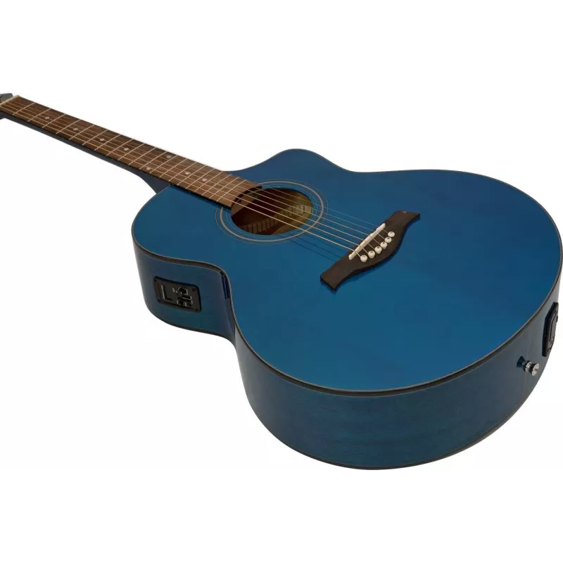 DIMAVERY STW-50 Western gitara, mėlyna 26245088