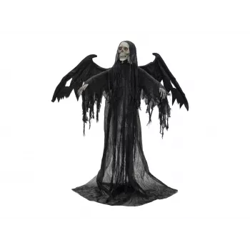 EUROPALMS Halloween juodas angelas, 175x100x66cm (83316138)